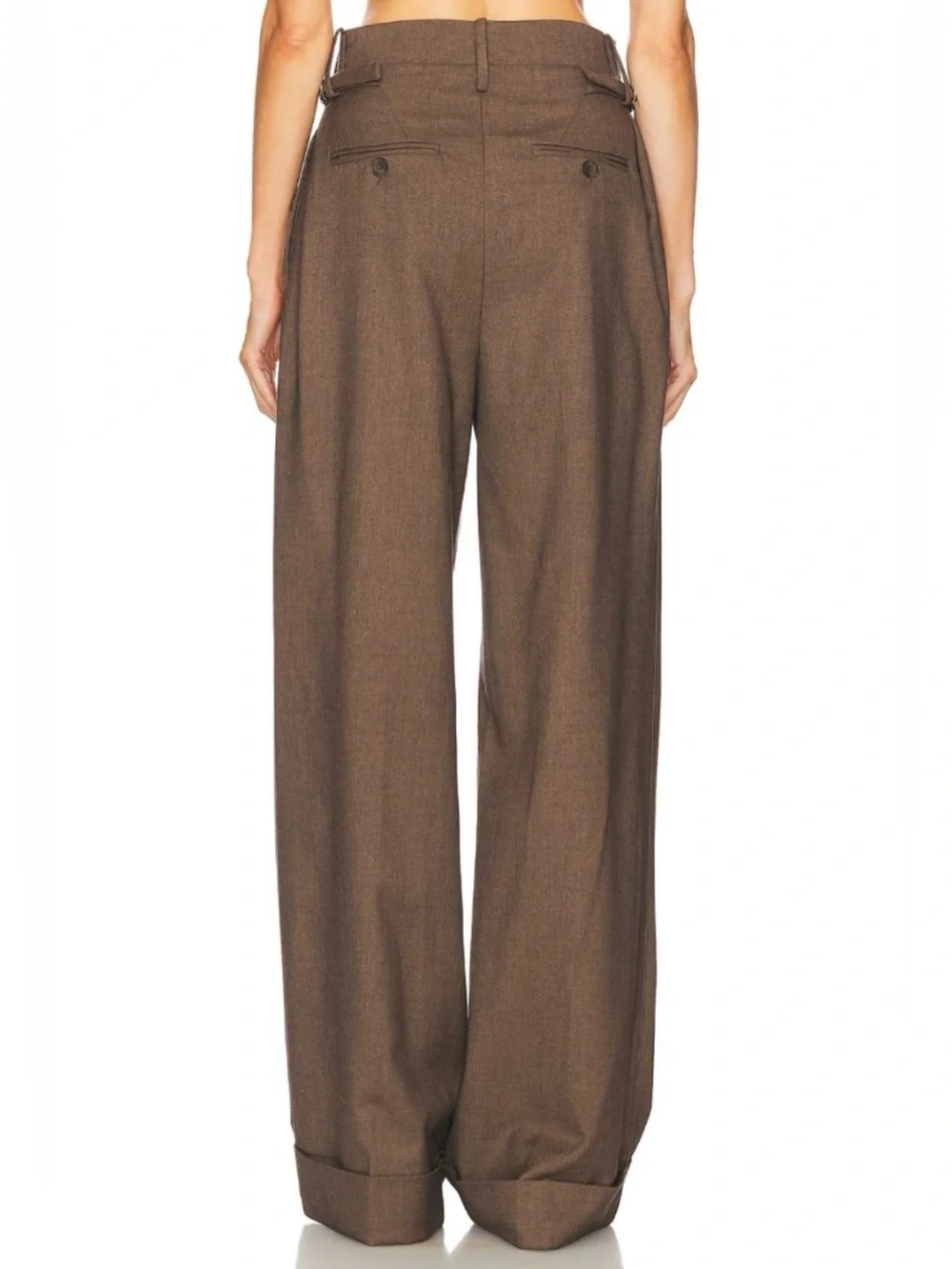 HELSA High-Waist Pleated Trousers, NWOT, size M - Picture 4 of 6
